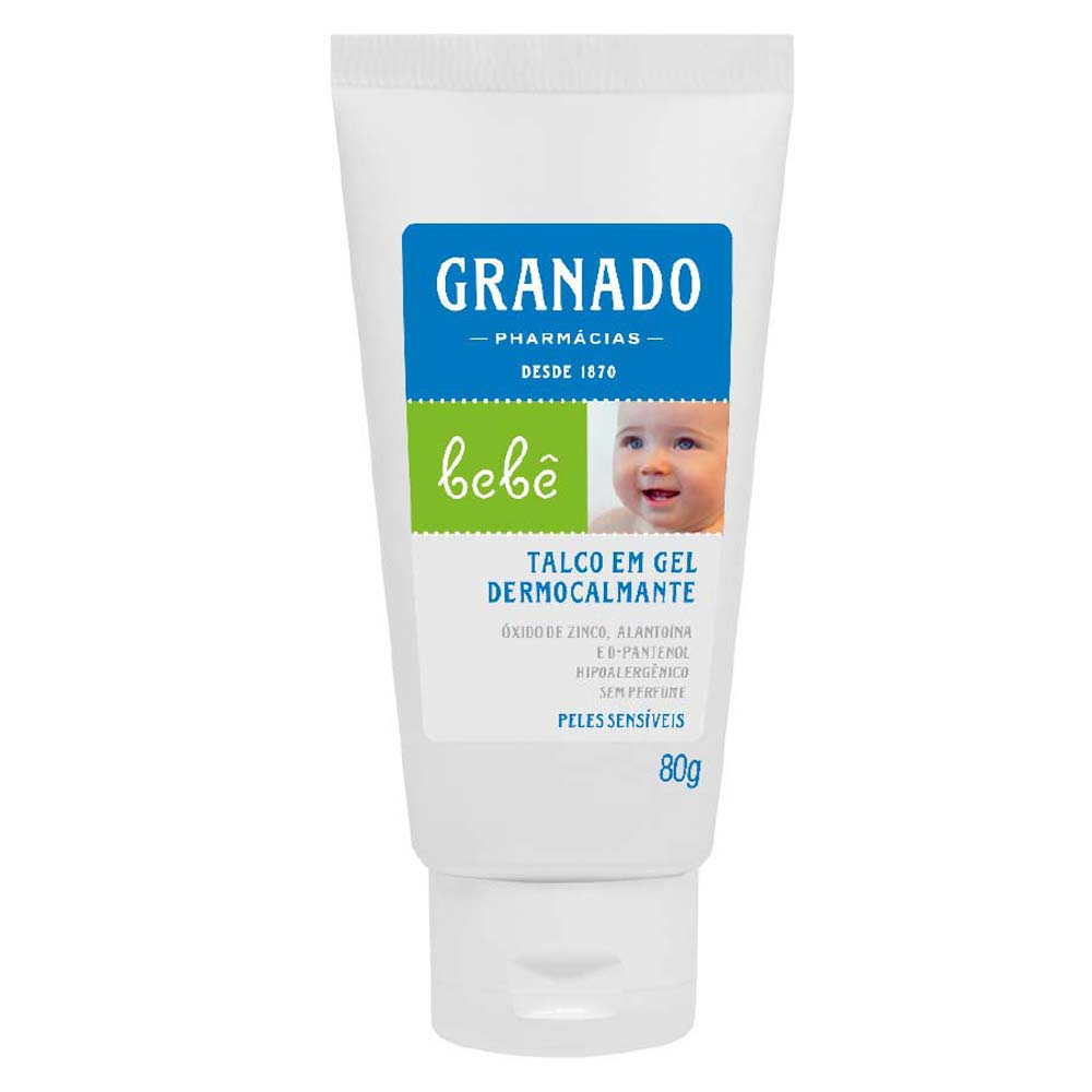 Talco em Gel Dermocalmante Bebê Peles Sensíveis Granado