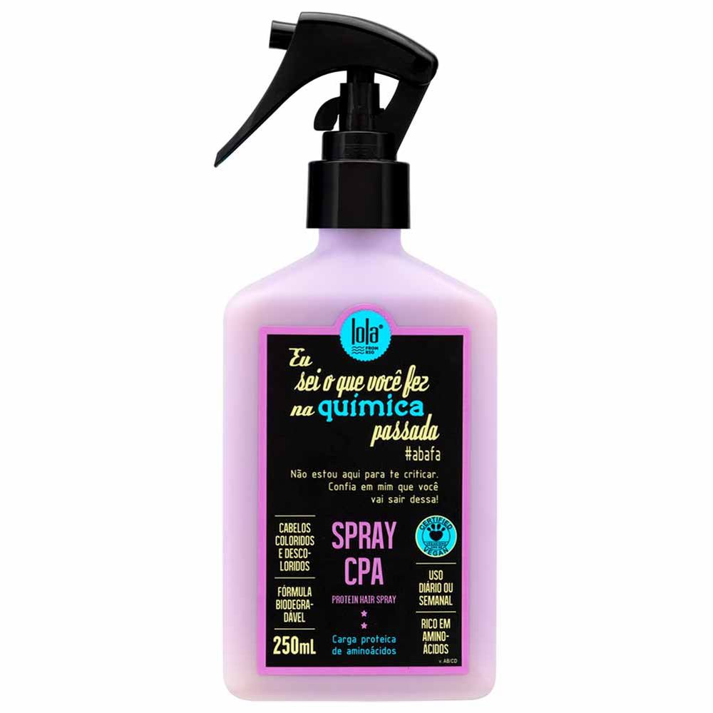Tratamento em Spray Lola Cosmetics Eu Sei o Que Você Fez na Química Passada