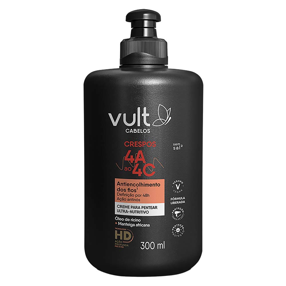 Vult Cachos Definição Suave Creme Para Pentear
